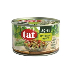 Tat Konserve Zeytinyağlı Fasulye 380G (Hazır Yemek)