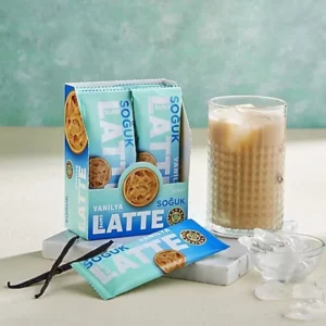Kahve Dünyası Özel Seri Soğuk Vanilya Caffe Latte 10'lu X 1 Paket